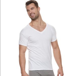 🦋 ANY 3 ITEMS BUNDLED FOR $25!! Hanes V-Neck Tees